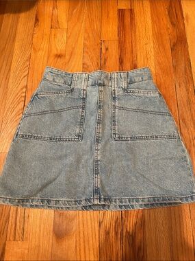 Blue Denim Skirt